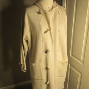 La Patit Baigneur French Sweater Coat Large